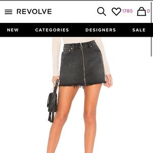 free people mini skirt